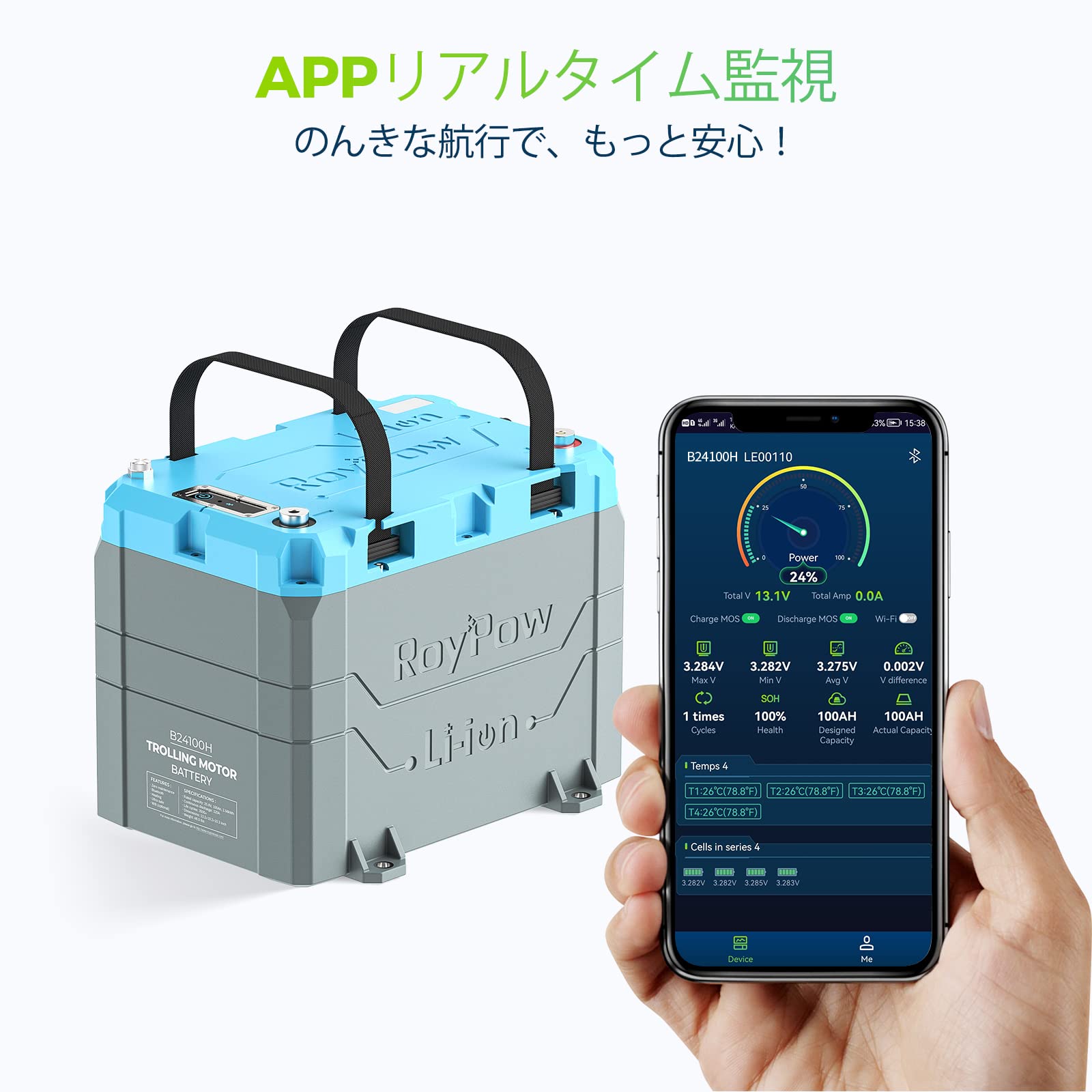 Amazon.co.jp: Roypow エレキモーター 電動モデル 船外機